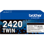 BROTHER TONER TN2420 TWIN NEGRO 2-PACK